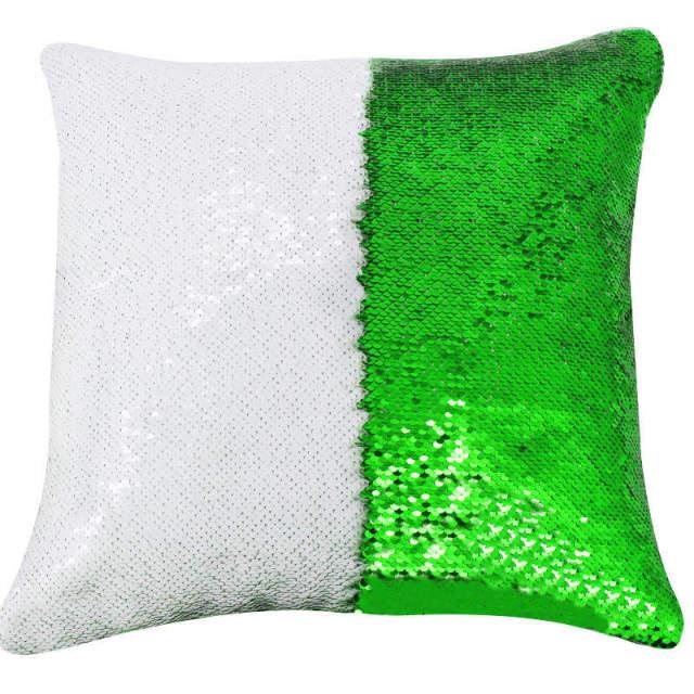 Reversible Colorful Pillowcase Decorative Sequin - Item - BAI-DAY
