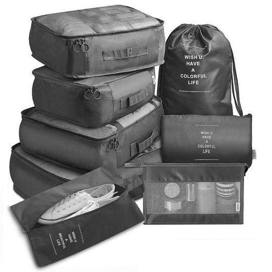 Set of 8 Storage Bags and Luggage - Item - BAI-DAY