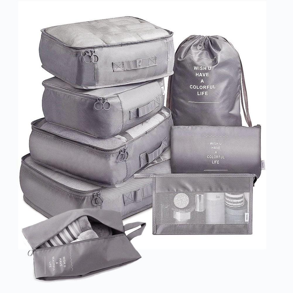 Set of 8 Storage Bags and Luggage - Item - BAI-DAY