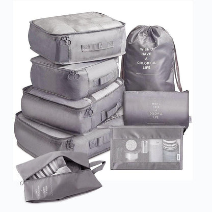 Set of 8 Storage Bags and Luggage - Item - BAI-DAY