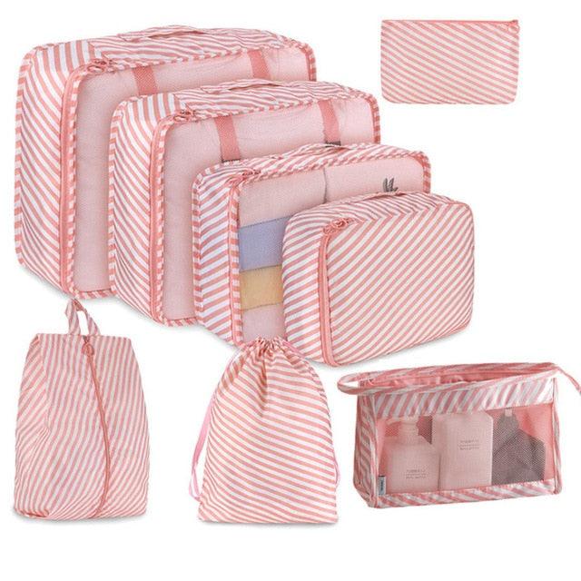 Set of 8 Storage Bags and Luggage - Item - BAI-DAY