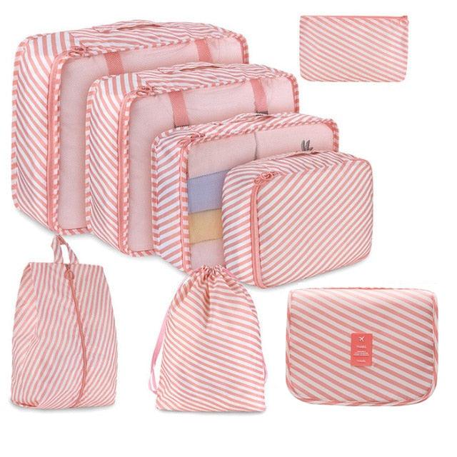 Set of 8 Storage Bags and Luggage - Item - BAI-DAY