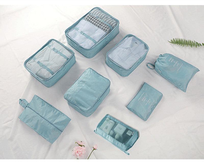 Set of 8 Storage Bags and Luggage - Item - BAI-DAY