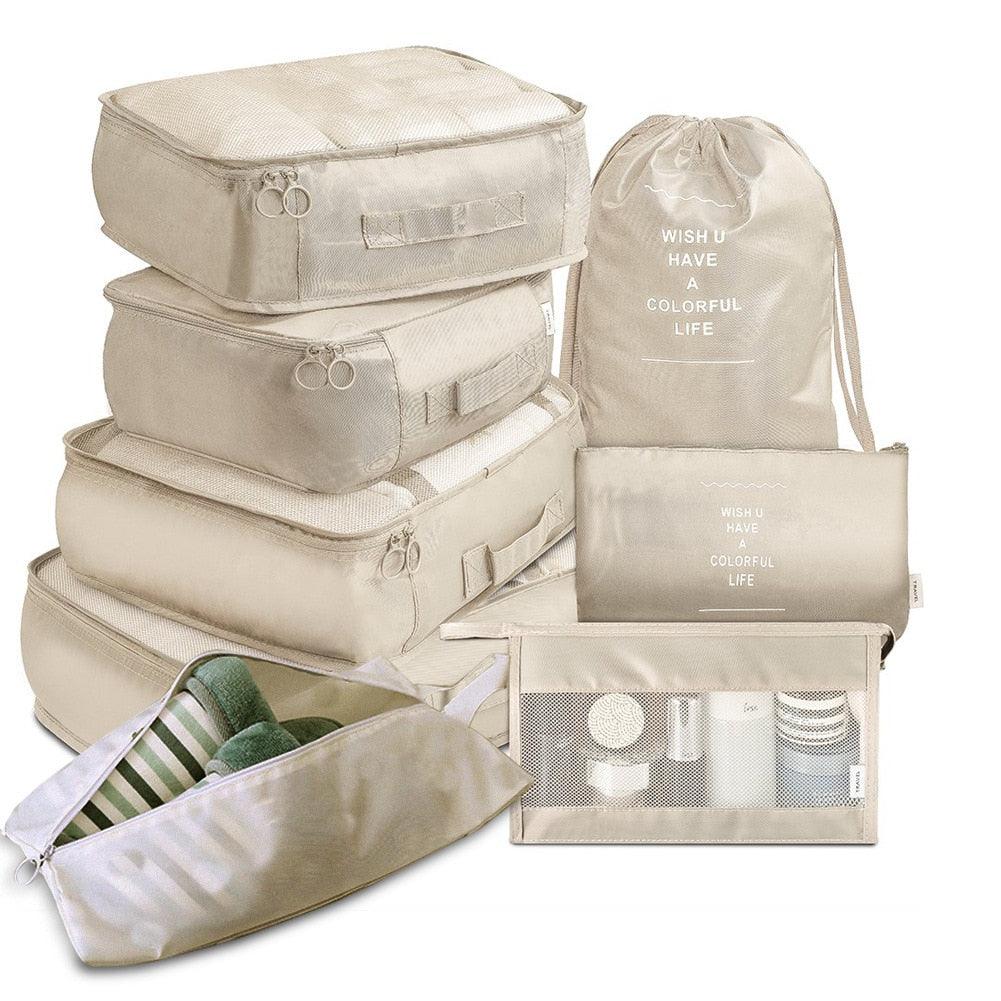 Set of 8 Storage Bags and Luggage - Item - BAI-DAY