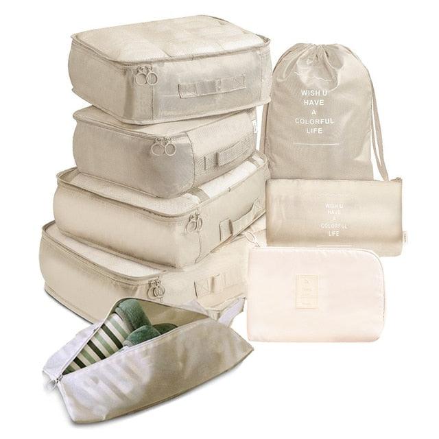 Set of 8 Storage Bags and Luggage - Item - BAI-DAY