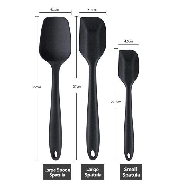 Set of Non-Stick Silicone Spatulas - Item - BAI-DAY