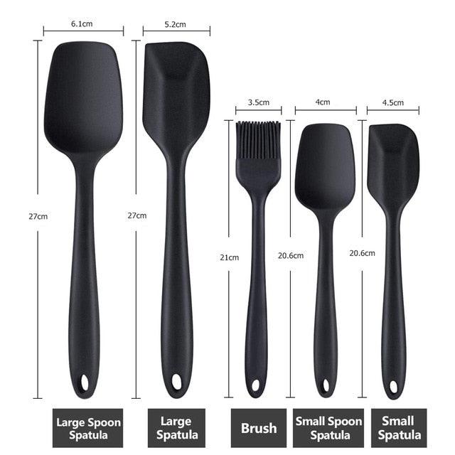 Set of Non-Stick Silicone Spatulas - Item - BAI-DAY