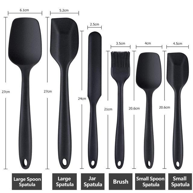 Set of Non-Stick Silicone Spatulas - Item - BAI-DAY