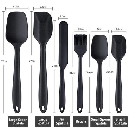 Set of Non-Stick Silicone Spatulas - Item - BAI-DAY