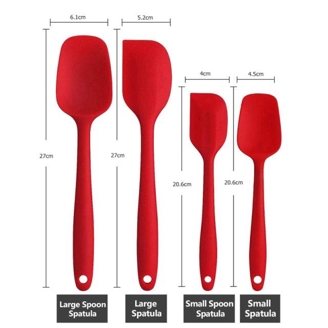 Set of Non-Stick Silicone Spatulas - Item - BAI-DAY