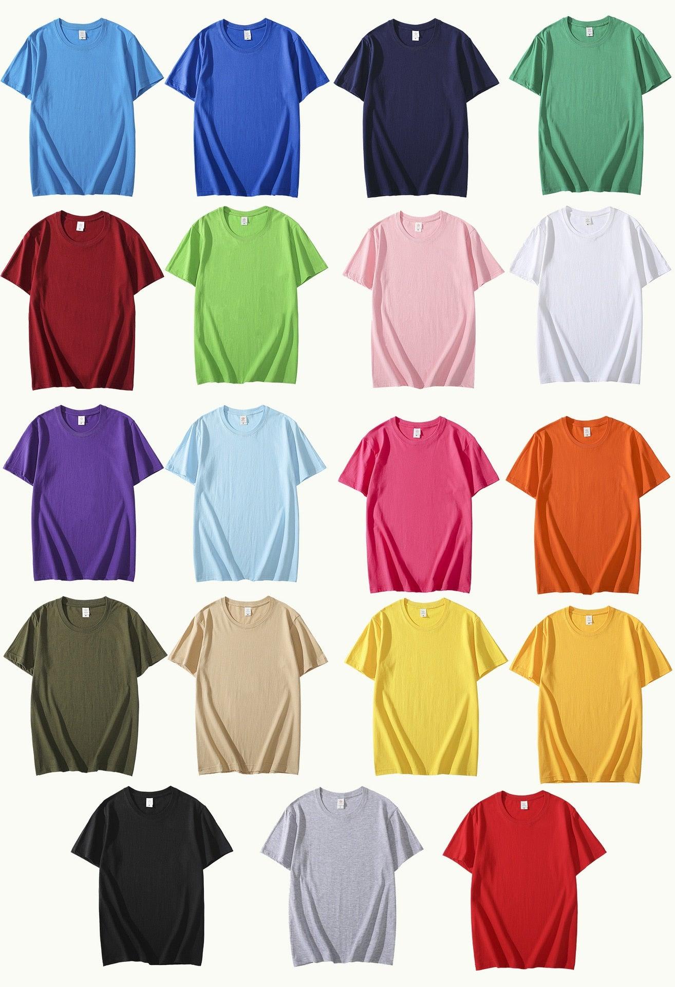 Short Sleeve Cotton Top Unisex T-shirt - Item - BAI-DAY