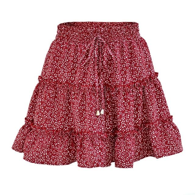 Summer Floral Print Skirt - Item - BAI-DAY