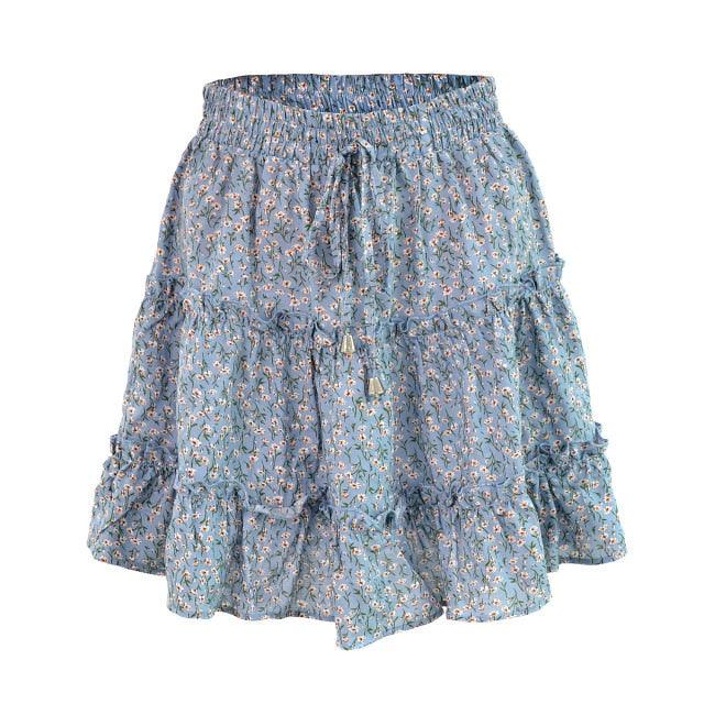 Summer Floral Print Skirt - Item - BAI-DAY